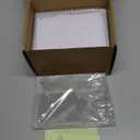 HELPLEX Acrylic Frame, 5 Pack 5x7 Acrylic Picture Frames, 24mm Thicker Frameless Clear Frame Double Sided Magnetic Frame, Free Standing Desktop Display Stand