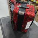 Accordion 34 Key 60 Bass Piano Beginners Teachers Students (Red)