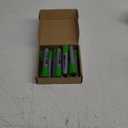 Fuutreo 10 Pack Jumbo Permanent Markers Bulk Large Chisel Tip Permanent Markers Quick Drying Waterproof Big Huge Poster Pens for Office, Logistics Company and More(Grass Green)