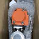 Double Acting Sanitary Stainless Steel 304 Tri-Clamp Ferrule Type Double Acting Pneumatic Ball Valve (1 inch 25)