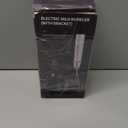 Milk Frother Handheld for Coffee, Hand Frother Wand, Electric Whisk 3 Speed Adjustable, Drink Mixer with Stainless 2 Whisks, Foam Maker for Latte Cappuccino Matcha (White)