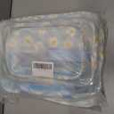 Clear Makeup Bag, TSA-Approved Travel Toiletry Bag for Women Men, 3 Pcs of Carry-On Cosmetic Bag Set, Waterproof Quart Size Organizer Tote Purse Pouch with Handle Zipper Travel Essentials Accessories