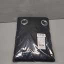 NICETOWN 100% Blackout Curtains for Bedroom, Room Darkening Plylux Black Curtains 84 Inch Long Thermal Insulated Grommet Window Drapes for Living Room, 52" W x 84" L, 2 Panels