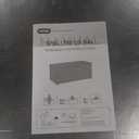 Keter Westwood 150 Gallon Resin Large Outdoor Storage Box for Patio Furniture, Outdoor Cushions, Garden Tools and Pool Floats, Dark Grey