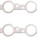 Remflex 2049 Exhaust Gasket for Chevy V8 Engine, (Set of 2)