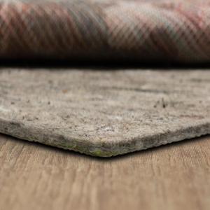 Mohawk Home 12' x 15' Non Slip Rug Pad Gripper 1/4 Thick Dual Surface Felt + Rubber Gripper - Safe for All Floors (15' x 12' (Rectangular))