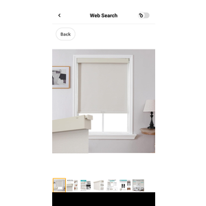 Joydeco No Drill Blackout Shades, Free-Stop Cordless Roller Shades, UV Protection, Thermal Insulated Blinds for Indoor Windows, Easy Install Window Blinds for Home and Office (Beige, 22" W X 75" H)