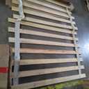 Bed Frame Support Slats, Heavy-Duty Solid Wood Bunkie Board Under Bed-Support, Wooden Support Board for Sagging, California King Size