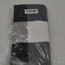 SEEKSEE Cotton Buffalo Plaid Rug 2'x3' Black and White Checked Rug Washable Doormats Indoor Outdoor Rugs for Layered Front Door Mats, Porch, Kitchen, Farmhouse, Entryway