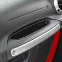 Savadicar GrabTray Passenger Storage Tray Organizer Grab Handle Accessory Box for 2011-2018 Jeep Wrangler JK JKU 2/4 Door, Interior Accessories, Black