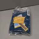 Hybrid & Company Womens Hyper Ultra Stretch Comfy Skinny Leg 3 Button Wide Waist Work Casual Pants (S)