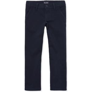 The Children's Place Stretch Bootcut Chino Pants (10), Blue 