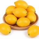 Uniclife 11 Pcs Lemon Decor, Mini Fake Lemons for Decoration
