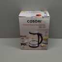 COSORI Electric Kettle Temperature Control with 6 Presets, 60min Keep Warm 1.7L Electric Tea Kettle & Hot Water Boiler, 304 Stainless Steel Filter, Auto-Off & Boil-Dry Protection, BPA Free, Black (1.8 Quarts, Clear)