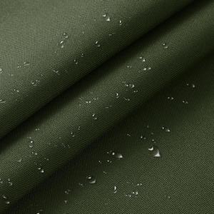 1200D Thicken Waterproof Canvas Fabric by The Yard 58" W Water-Resistant Polyester Fabric Heavy Duty Outdoor Upholstery Material for Chair Patio Cushion Furniture Cover Sewing DIY, 1 Yard Army Green
