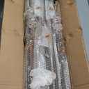 15 Pack Iron Balusters for Staircase Interior, Stair Balusters 44" Black Double Twist Metal Balusters Stair Spindles for Staircase Decks Balusters Satin Railing Indoor Outdoor (Double Twist 15 Pack)