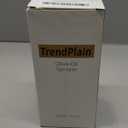 TrendPlain - Original 16oz/470ml Olive Oil Dispenser Bottle for Kitchen Gadgets and Air Fryer Accessories - Olive Oil Sprayer for Cooking w/Stickers - Black