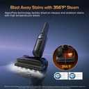 roborock F25 Ultra Steam Wet Dry Vacuum Cleaner, 356°F Steam Mop & 187°F Hot Water Cordless Vacuum Mop All in One, Floor Washer with Blue Light, 194°F Self-Cleaning, 180° Lay-Flat, AI Assitant Wheels