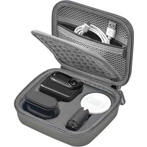 Leayjeen Carrying Case compatible with the Insta360 GO 3S/3 Action camera,suitable for carrying protective case for Insta360 GO 3S/3 cameras and accessories(Case Only) (Grey)