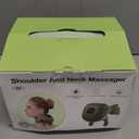 Human-Like Neck Massager with Heat for Pain Relief Deep Tissue, Cordless 4D Kneading Neck and Shoulder Massager Back Massager with Bionic fingers Massage and Screen, Ideal Gifts for Women Men (Green)