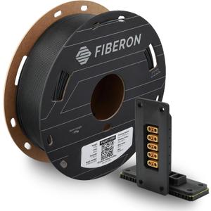 Polymaker Fiberon PA612-ESD 3D Printer Filament 1.75mm 0.5kg, ESD-Safe Carbon Fiber Nylon, Heat Resistant to 150C, Chemical Resistant, Industrial Grade Strength, PCB Fixtures, Electronics Housings