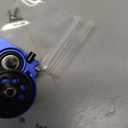 Aluminium 21% Overdriven Billet Transmission Gearbox for 1/24 RC Crawler Axial SCX24 Deadbolt C10 JLU Gladiator Bronco Upgrades (Blue)