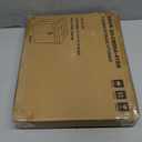 Small Storage Ottoman Foot Rest Stool, 16x12x12 in Foldable Leather Footstool Storage Bench with Rivet Design, Thicker Foam Padded Seat, Footrest Under Desk for Living Room Bedroom, Black