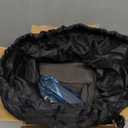 Omzer Inflatable Toddler Airplane Bed: Large Airplane Seat Extender for Kids with Cup Holder & Seat Belt - Portable Baby Travel Bed with Travel Bag & Hand Pump