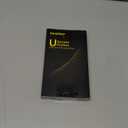 ivoler 3-in-1 Clear Case Designed for iPhone 16 Pro 6.3'' 2024 with 2 Pack Tempered Glass Screen Protector Military Shockproof Protective Hard Back Slim Phone Cover- Gold