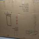 LUXOR Classroom Chart Stand with Storage Bins 49"W x 38"H