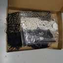 6 Pcs 1920s Flapper Costume Accessories Set for Women Fringed Poncho Flapper Shawl Outfits