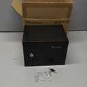 Bonsaii Safe Box with Key Lock, Steel Security Lock Box, 0.23 Cubic Feet, 9.06" W x 6.69" D x 6.69" H, Small Hidden Safe for Cash Jewelry