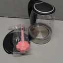 Megawise Electric Glass Kettle with Auto Shut-Off, 1.8L Capacity, 1000W Fast Boil, BPA-Free, Stainless Steel Inner Lid & Base, Blue LED Indicator, Easy Clean, Cord Storage