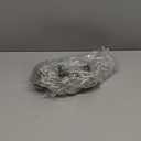 Snowflake Window Curtain Lights, 13ft 96 LED Snowflake Christmas Icicle Lights with Remote,18 Drops,8 Modes Twinkle Fairy Light for Christmas Tree, Bedroom, House, Holiday, Yard Decoration (White)