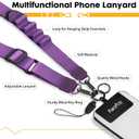 Icycay Phone Lanyard Crossbody, Cell Phone Strap for Around The Neck Adjustable, Anti Theft Cute Lanyard for ID Holder Keys Accessories Travel Essential Women