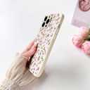 2 x NITITOP Compatible with iPhone 16 Pro Max Case Cute Flower Women Girls Floral Rose Design Vintage Shockproof Soft Girly Slim TPU Fashion Protective Phone Cover - Pink