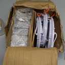 BesLowe 6 Packs 6 Inch 5CCT LED Recessed Ceiling Lights Ultra-Thin with Junction Box, 12W 150W Eqv, 3000K/3500K/4000K/5000K/6500K, 1200LM Dimmable Canless Downlights for Kitchen Hallway Dining Room