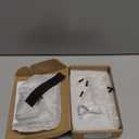 Livabber Napkin Holder, Metal Napkin Storage Modern Freestanding Tissue Paper Dispenser for Table Kitchen Countertop (Marble Base, Black)