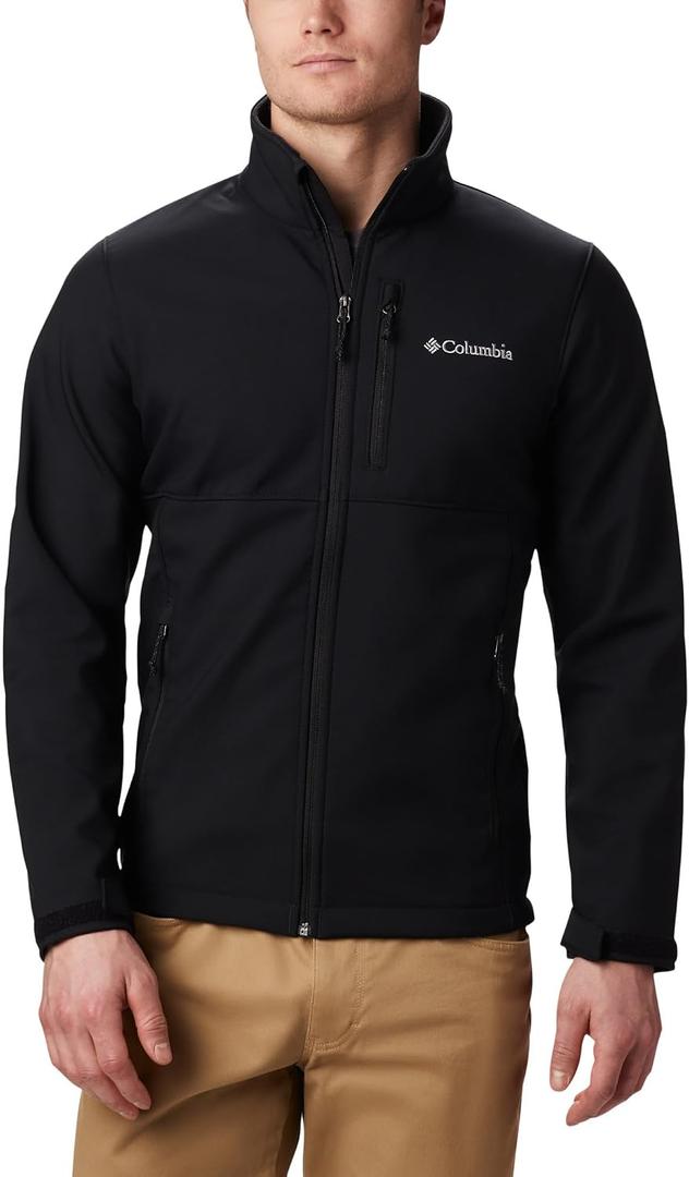 Columbia Men's Ascender Softshell Jacket (Black, XXXL)