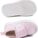 Newsonet Baby Shoes Boy Girl First Walker Shoes Barefoot Mesh Walking Shoes Lightweight Non-Slip Sneakers Toddler Infant for 6 9 12 18 24 Months (Pink)