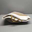 Blanket Basket - Woven Round Rope Storage Basket (16"Wx14"H) for Blankets & Throws, Small Laundry & Toy Organizer, Decorative Living Room & Bedroom Cotton Basket - White & Jute Mixed