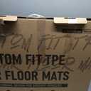 PWY Automotive Floor Mats for Honda Accord 2023-2025 2026 (Include Hybrid), TPE All Weather Car Mats Full Set, Custom Floor Liners for Accord, 1st & 2nd Row (3PCS), New Car Accessories, Black