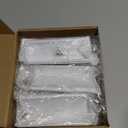 Goldenwarm 15 Pack White Finger Edge Pulls Drawer Finger Pulls Kitchen Hardware Handles Bedroom Dresser Drawers, 3in Hole Centers