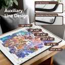 1500 Pieces Foldable Jigsaw Puzzle Board with Cover