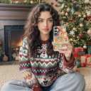 for Samsung Galaxy S25 Case, Tropical Citrus&Cocktails Y2K, Military-Grade Drop Protection, Carnival Whimsical Soft Slim TPU Protective & Camera Protection for Women Girls (Fancy2)