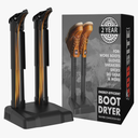 JobSite Boot Dryer - Silent Shoe Dryer & Warmer For Work Boots, Gloves & Shoes - Fanless Convection Dry - Helps Reduce Odor
