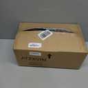 6ft Frosted Evergreen Christmas Snowed Pine Garland  Red Berries and Pinecones Holiday Fireplace Indoor Decoration