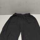 Xiaoxuemeng Womens Baggy Wide Leg Pants Casual Elastic Waisted Palazzo Harem Pants with Pockets, S