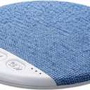 Bluetooth Pillow Speaker for Sleeping, Mini Portable Under Pillow Speaker with White Noise Timer Wireless Sleep Aid with Stereo Bass Private Sleep Headphones, Privacy & Meditation