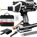 Welding Machine Handheld 110V 120Amp Portable ARC Welder Gun Hand Held Welder Machine with IGBT Inverter 5 Variable Current Adjustment for 1/16''-1/8'' Welding Rods (Grey)